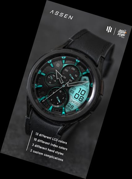 S4U Assen - Esfera de reloj híbrida