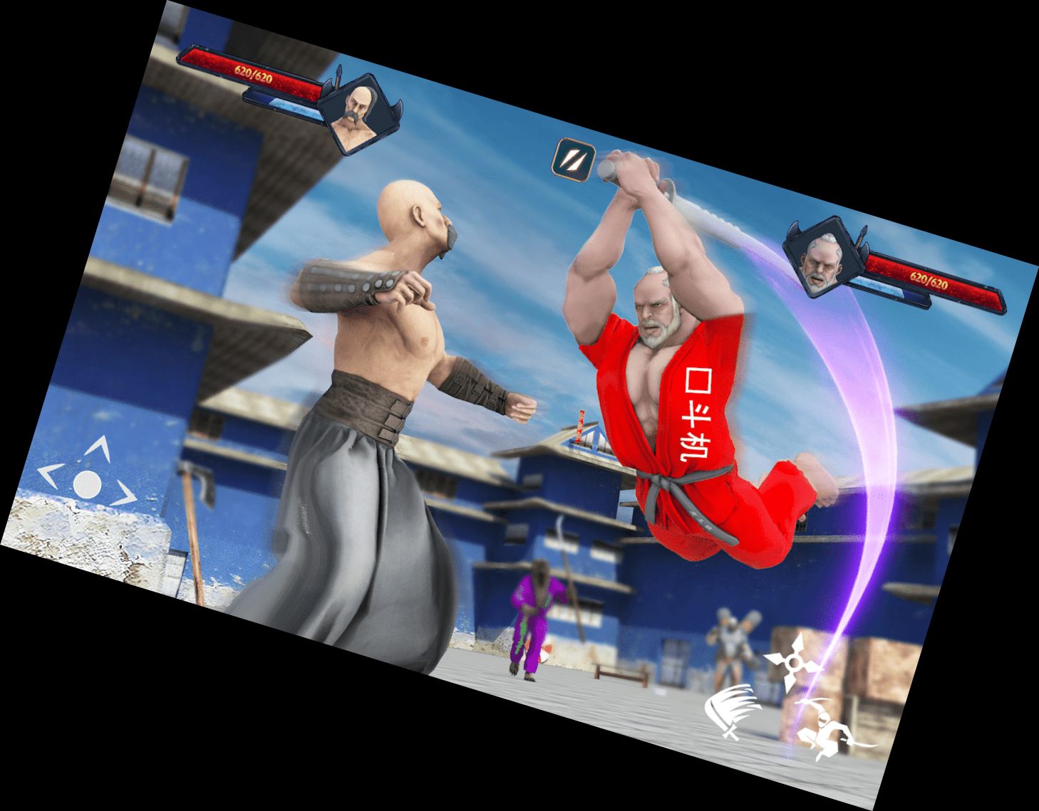 Superhelden-Ninja-Kampf-Spiele