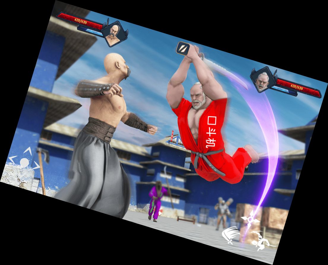 Superhelden-Ninja-Kampf-Spiele