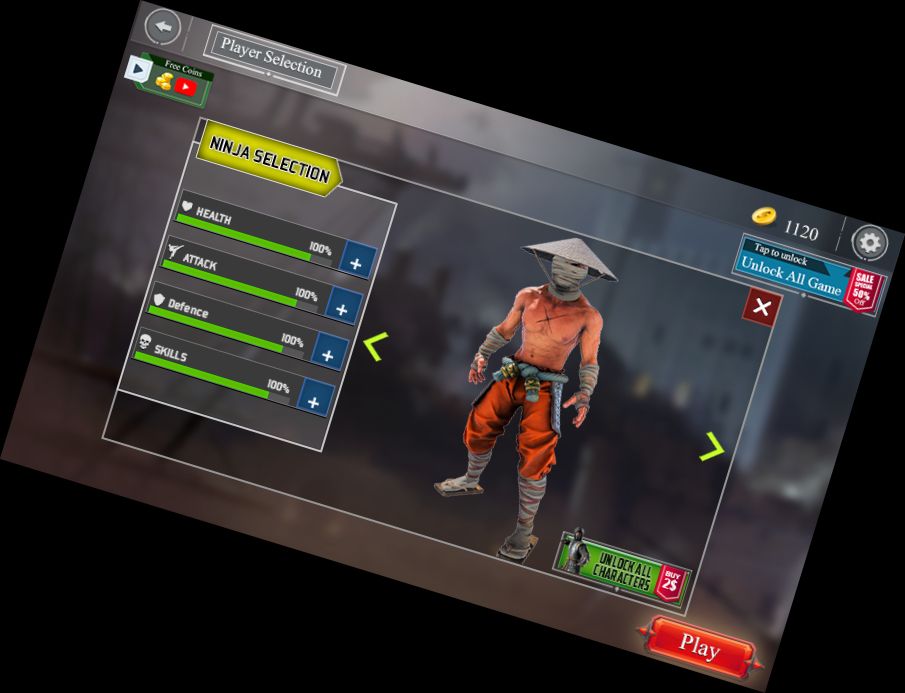 Игры Боя Ниндзя Суперг