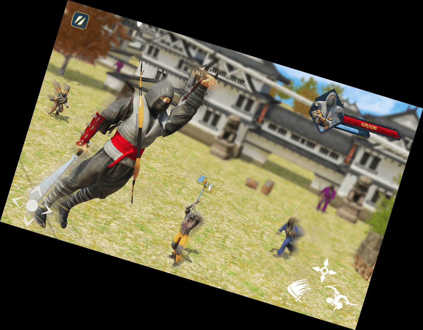 Superhelden-Ninja-Kampf-Spiele