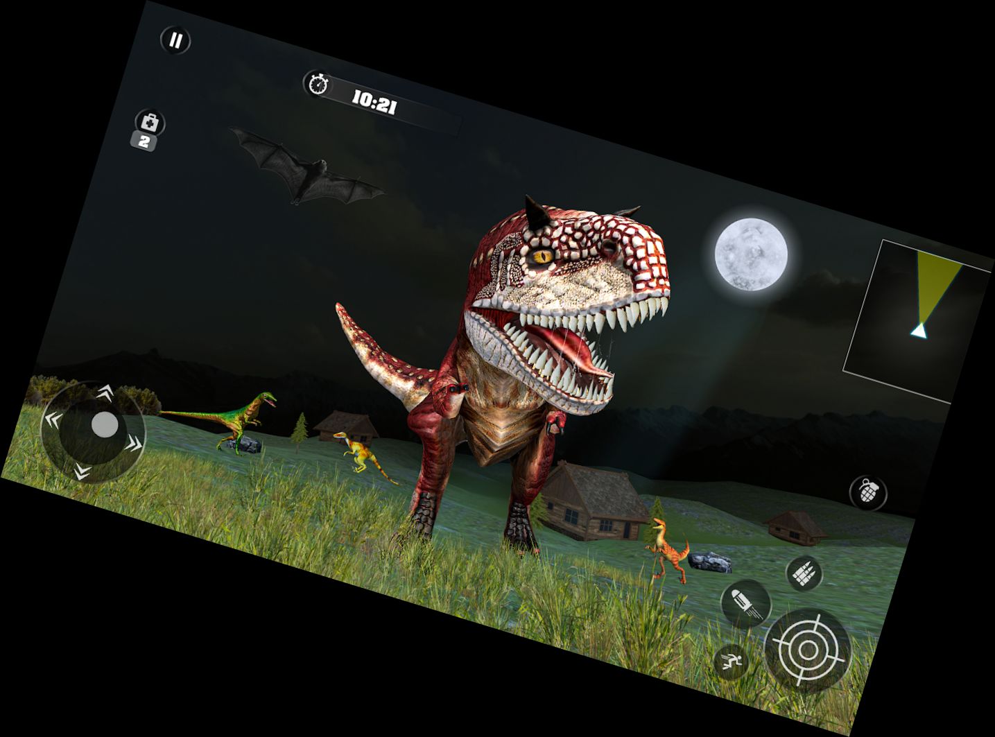 Cazador de Dinosaurios 3D Francot