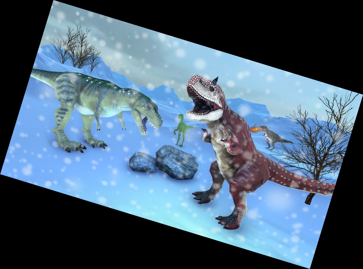 Cazador de Dinosaurios 3D Francot