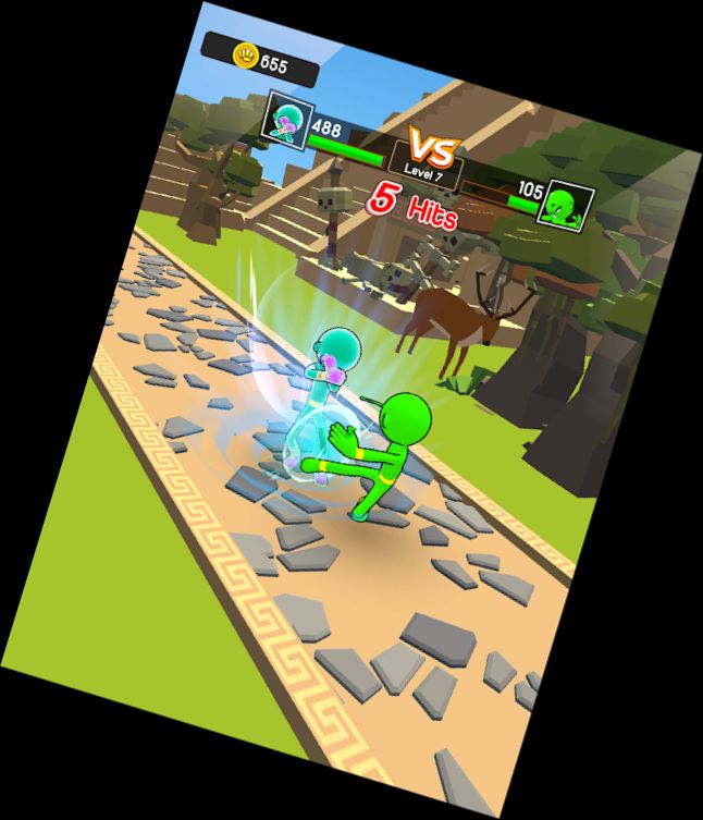 Duell Helden - Stickman Schlacht
