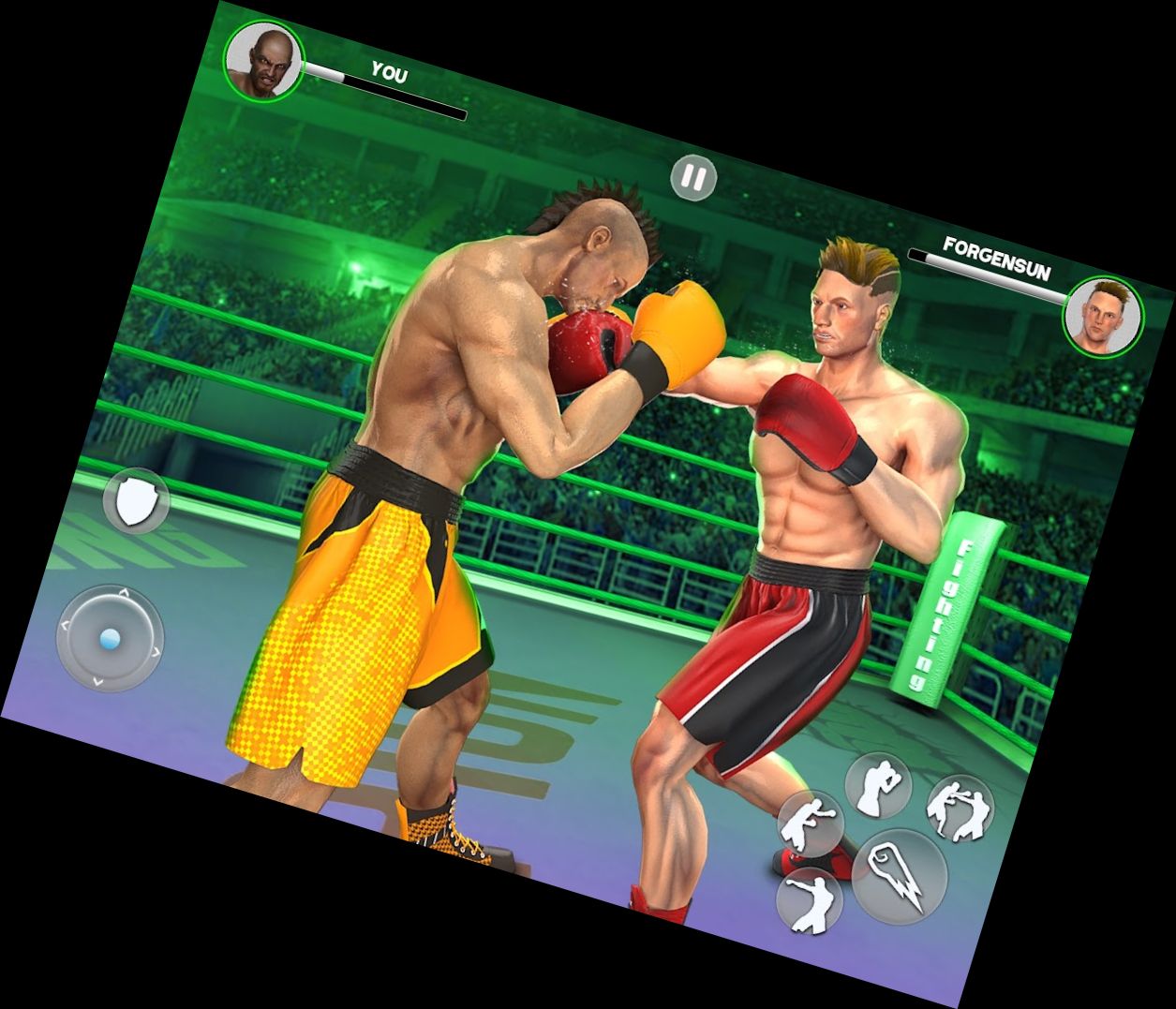 Kickboxen Spiele: Kampf Spiel