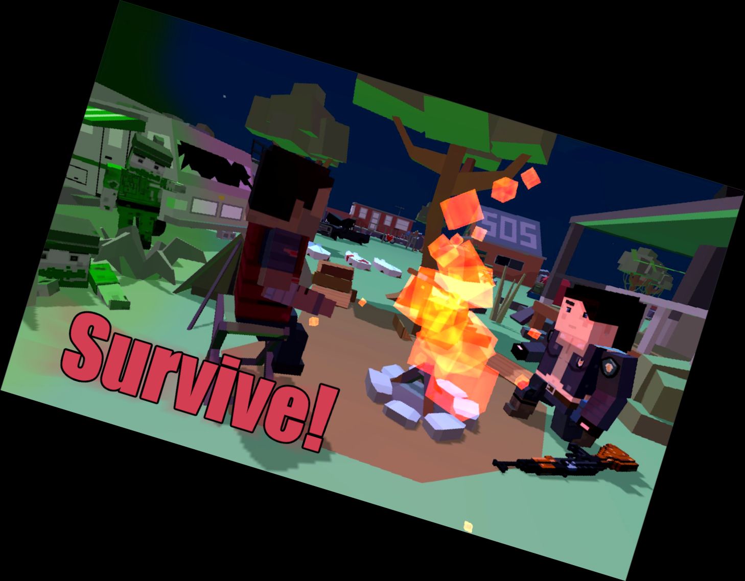 Blocky Zombie Survival