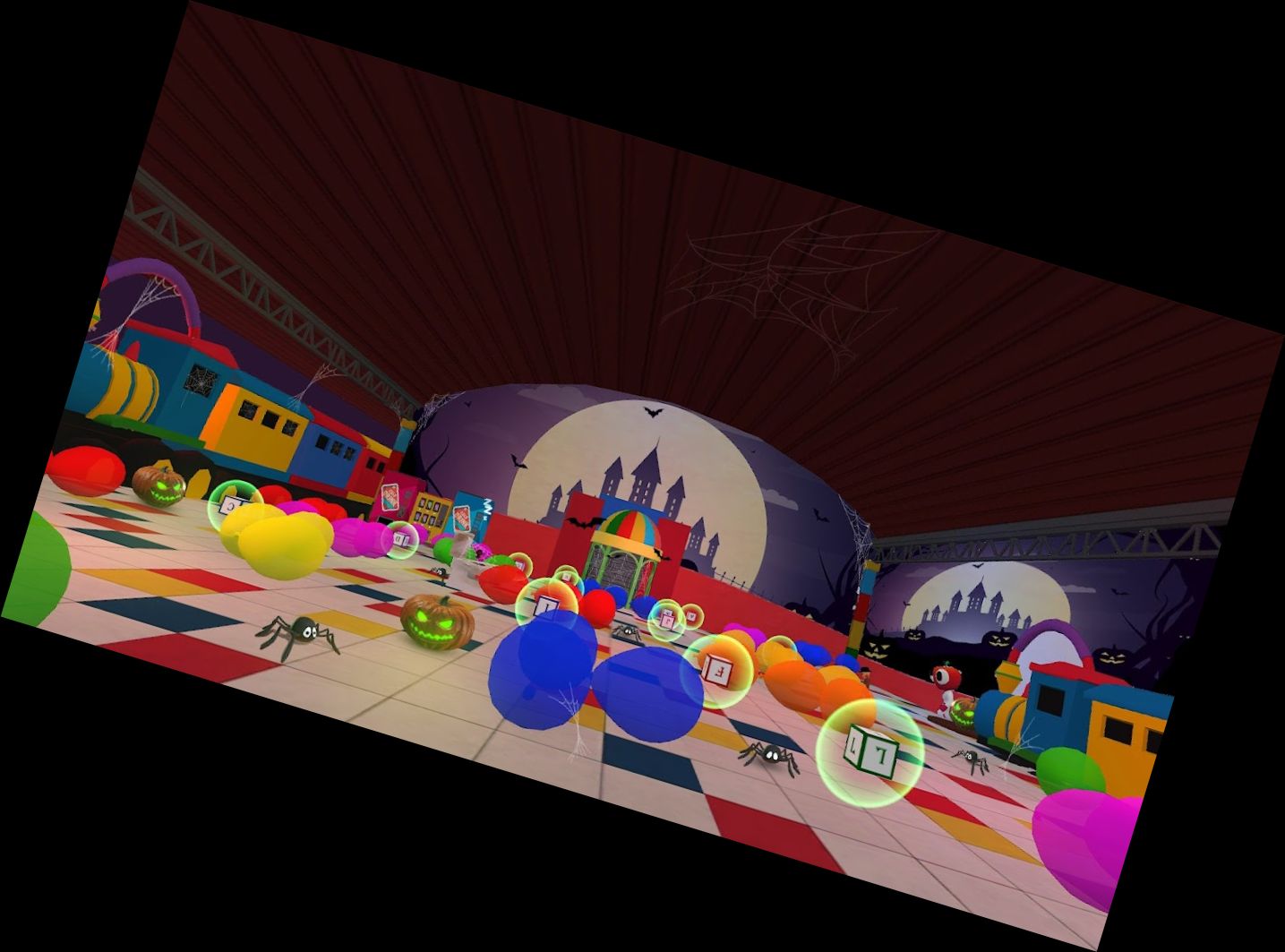 100 Monster Spiel: Flucht Raum