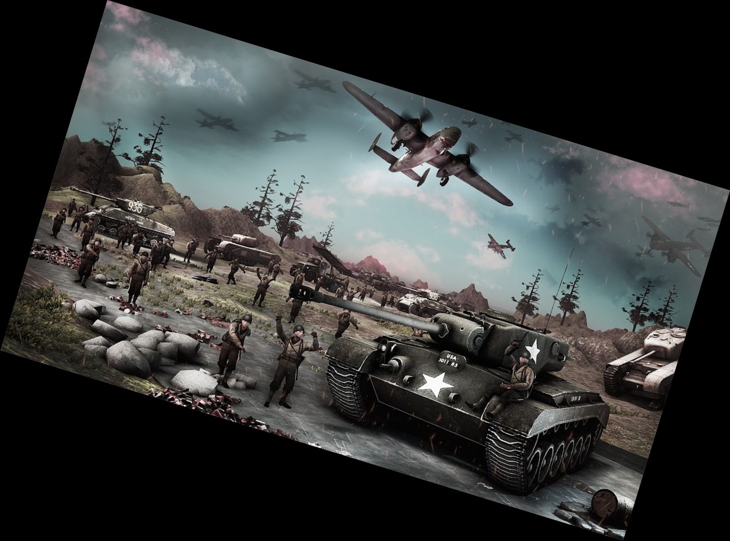 Kriegsmedaille – WW2 Spiele 202