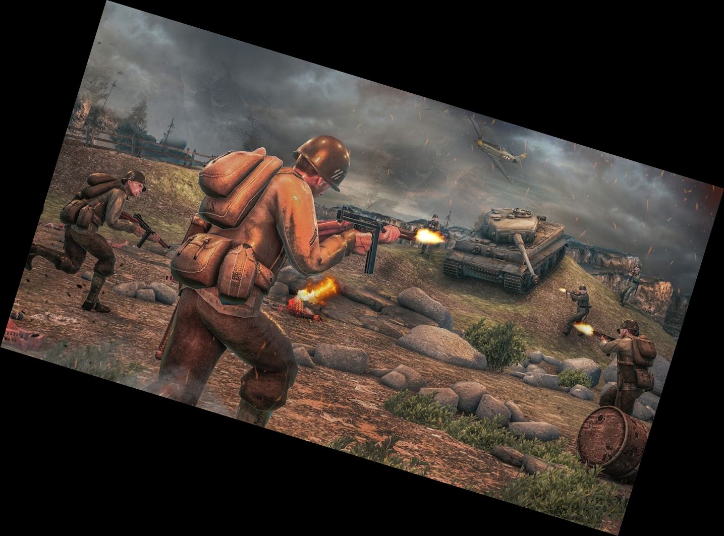 Kriegsmedaille – WW2 Spiele 202