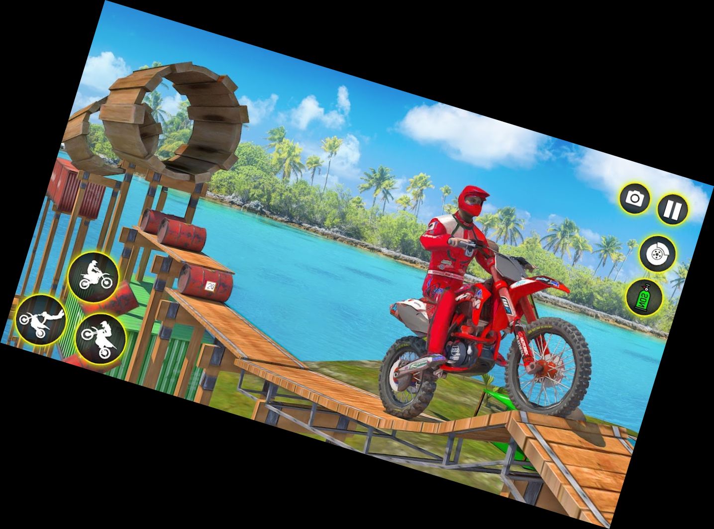 Bike Stunt 3D - Rennspiel mit