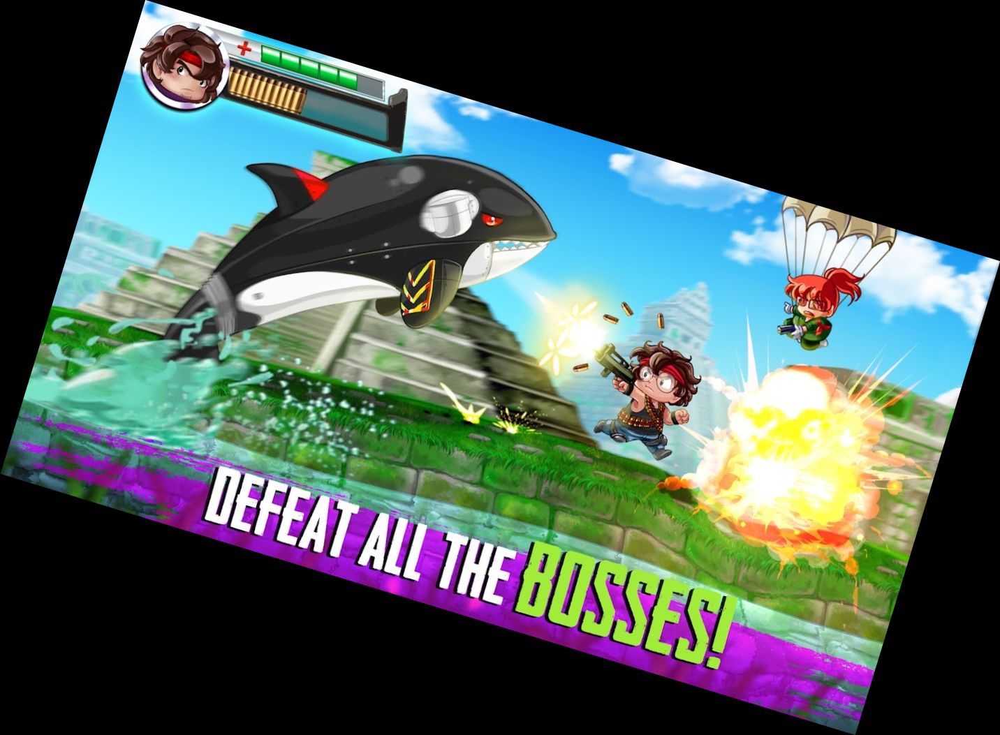 Ramboat 2 Action-Spiel Offline