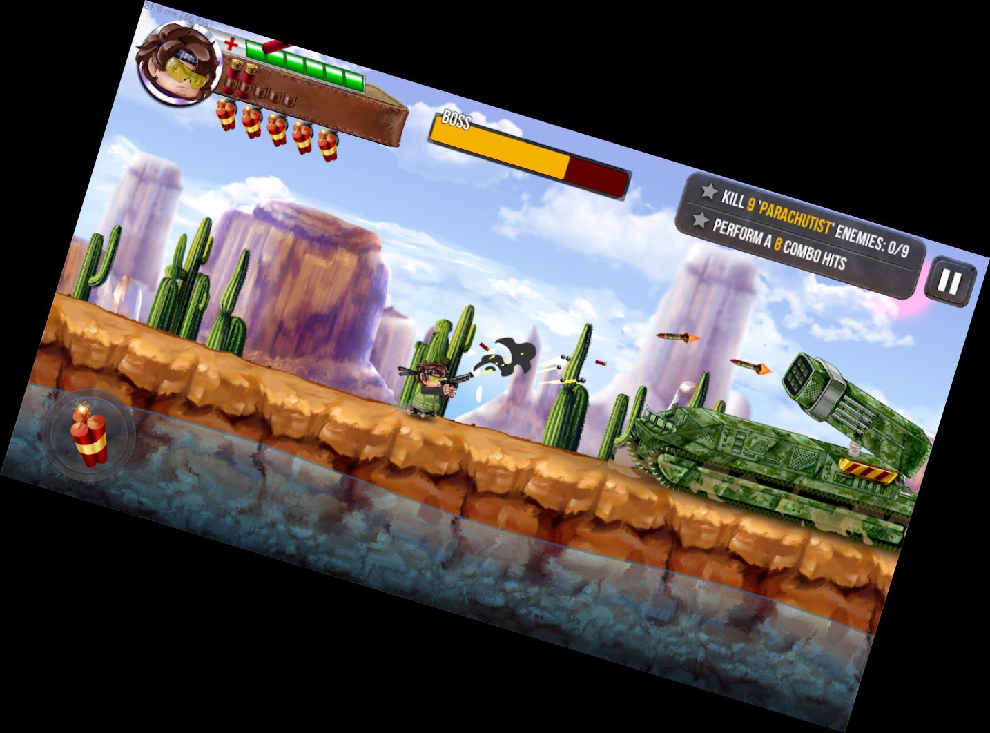 Ramboat 2 Action-Spiel Offline