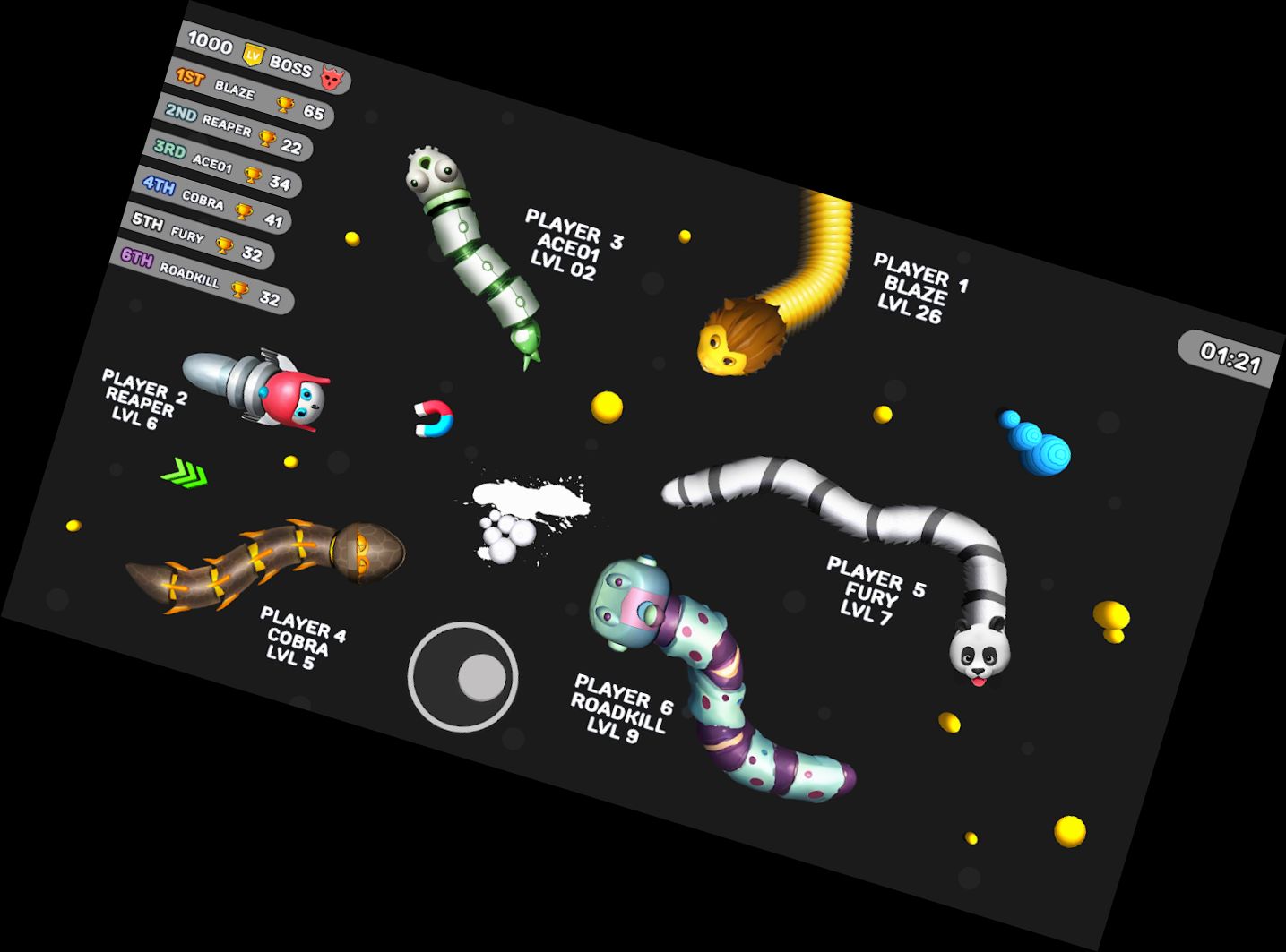 Черви Клешня - Змеи