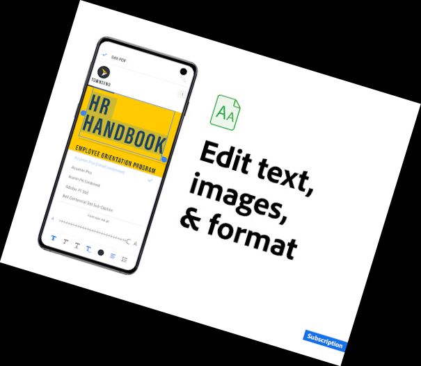 Adobe Acrobat Reader: Edit PDF