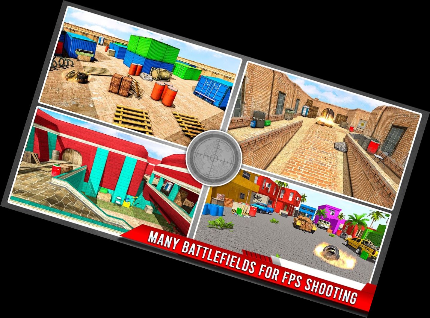 Ego-Shooter Roboter 3D Spiel