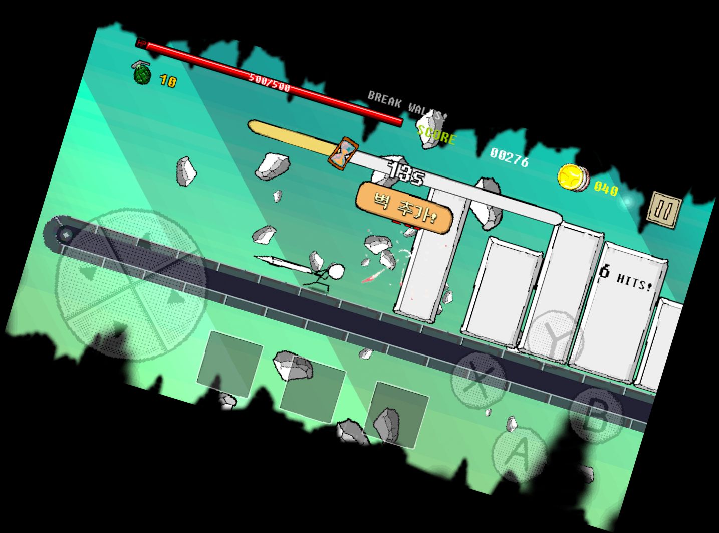 Großes Schwert - Action Rollens