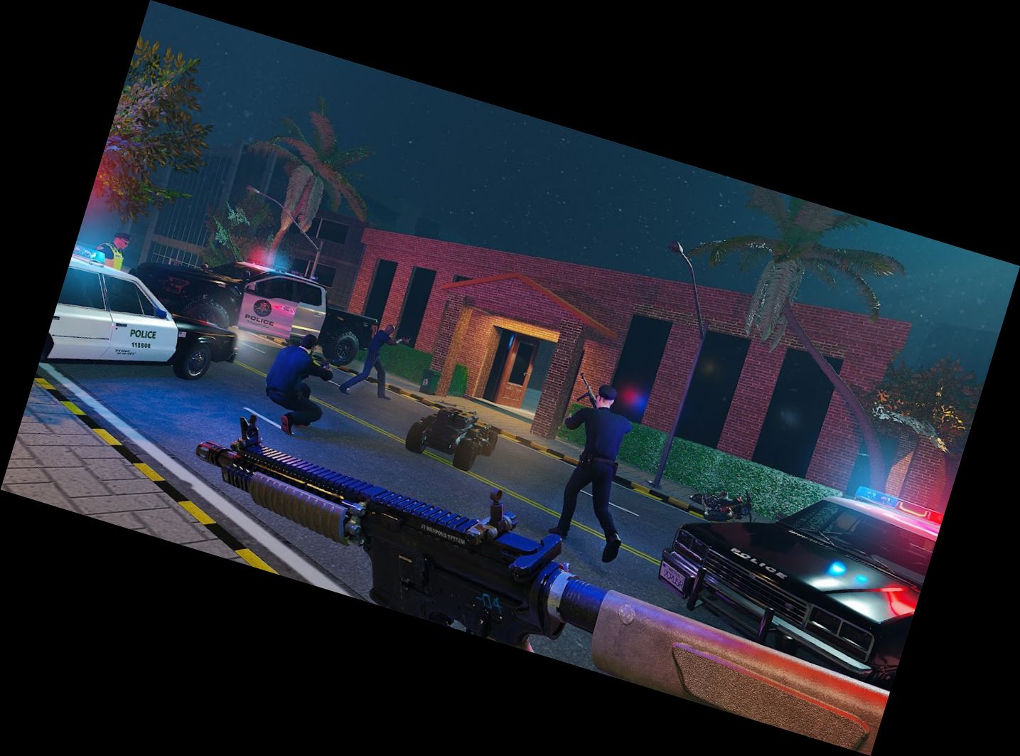 Tiroteo Policial Fuerza SWAT