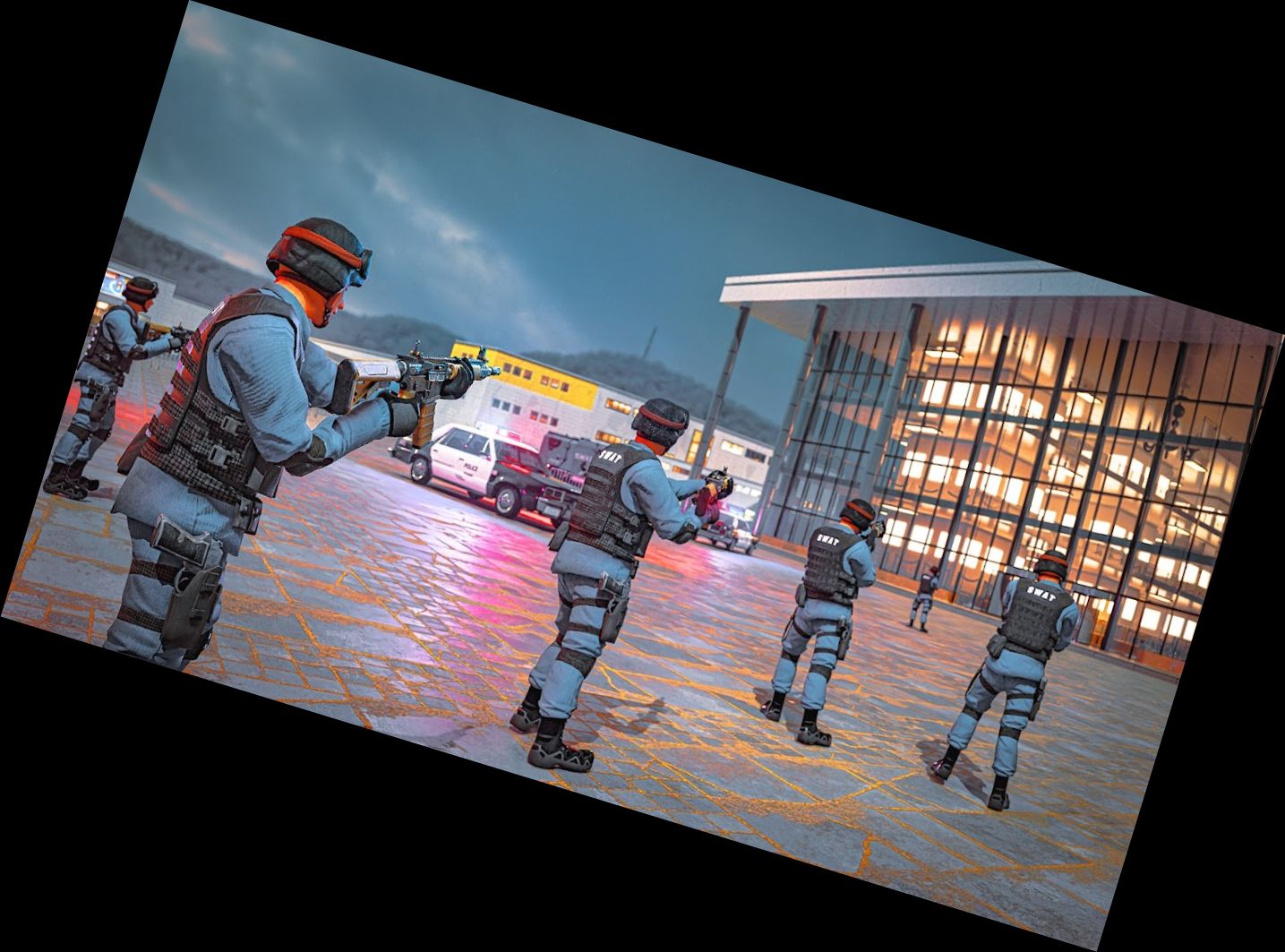 Tiroteo Policial Fuerza SWAT