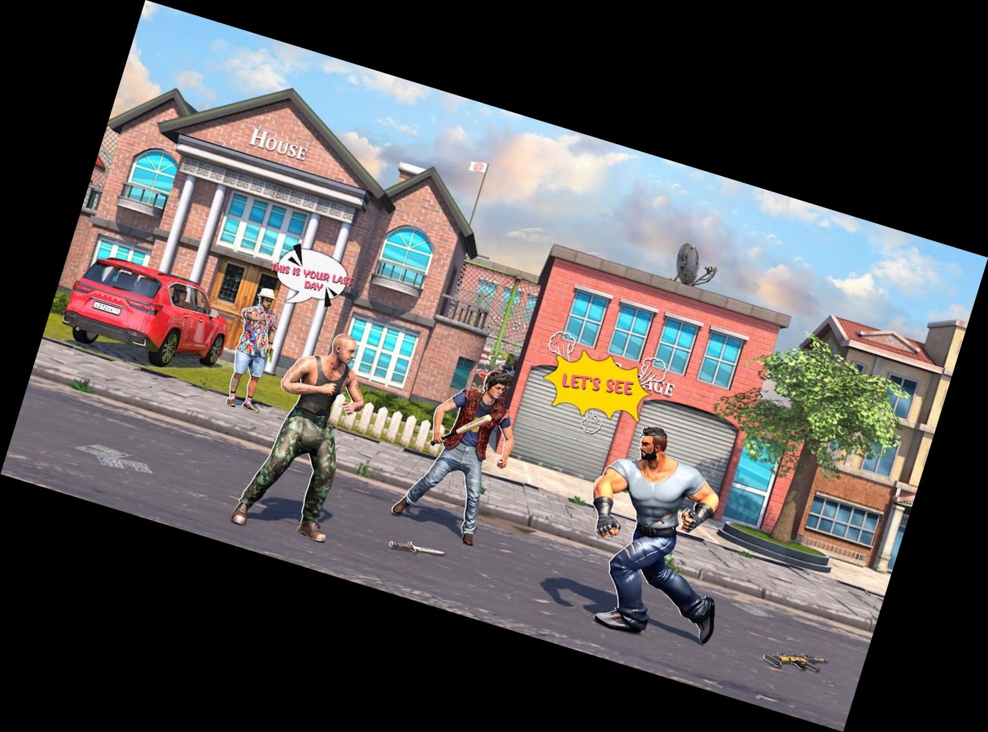 Echter Kampfheld Action Spiel