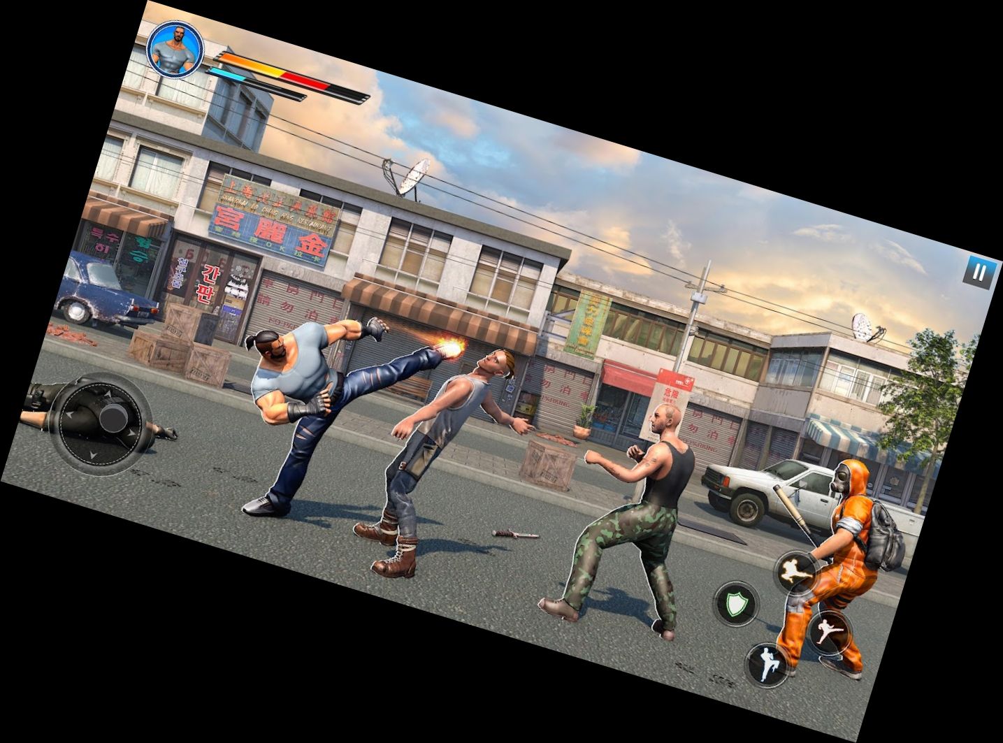 Echter Kampfheld Action Spiel