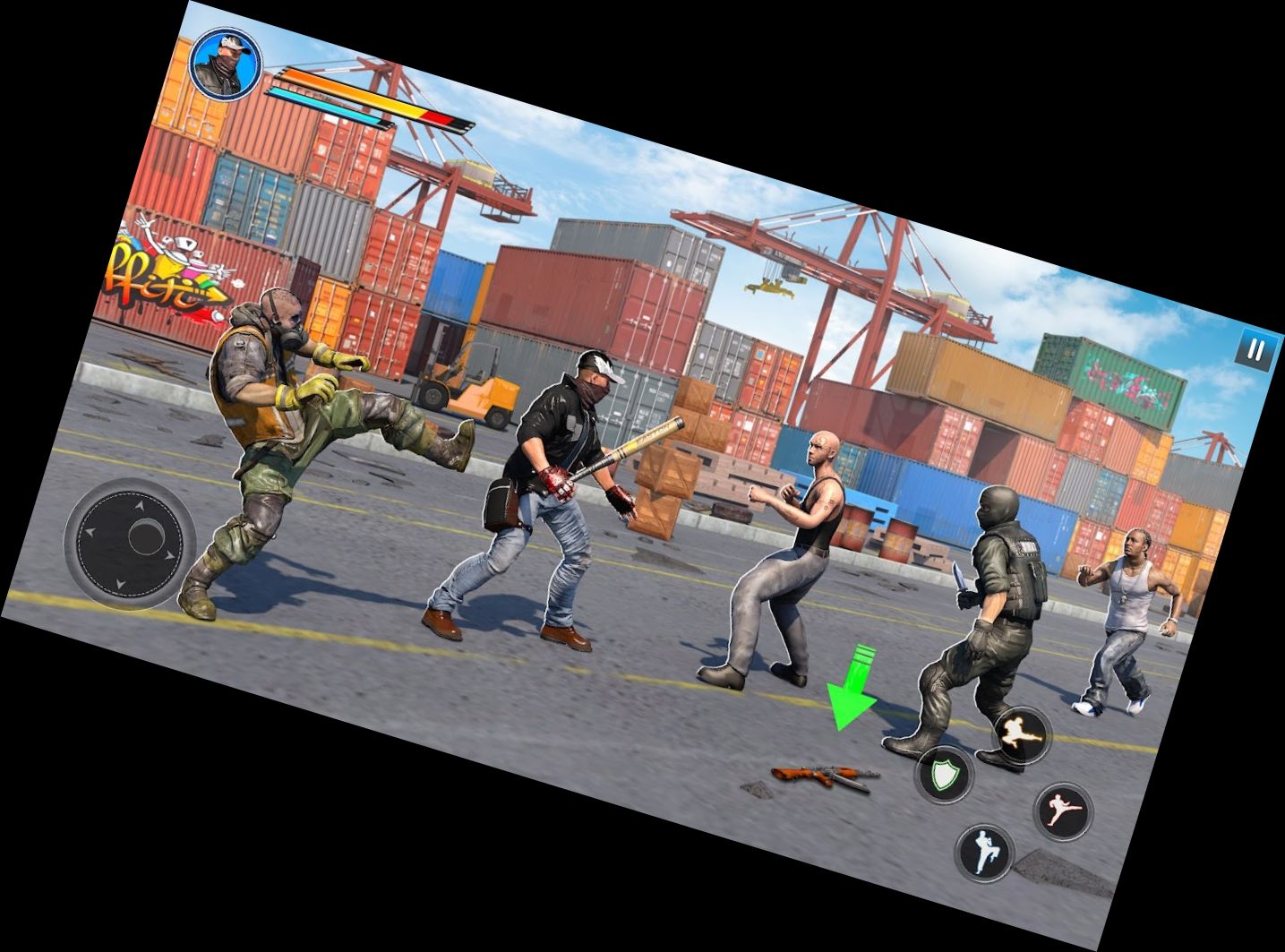 Echter Kampfheld Action Spiel