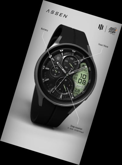 S4U Assen - Hybrid watch face