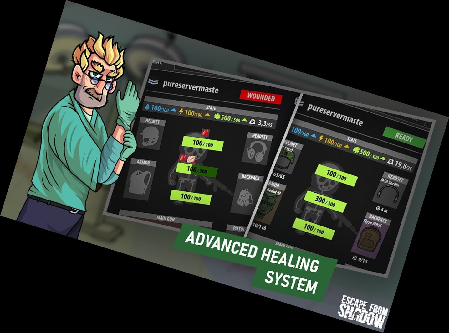 Flucht aus dem Schatten