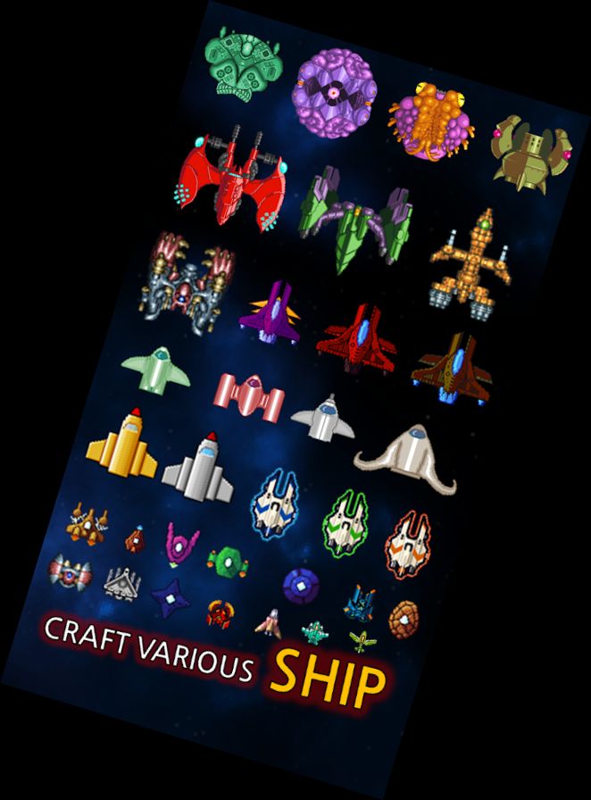 Wachse Raumschiff: Idle Shooter