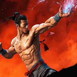 Meister des Kung Fu Karate