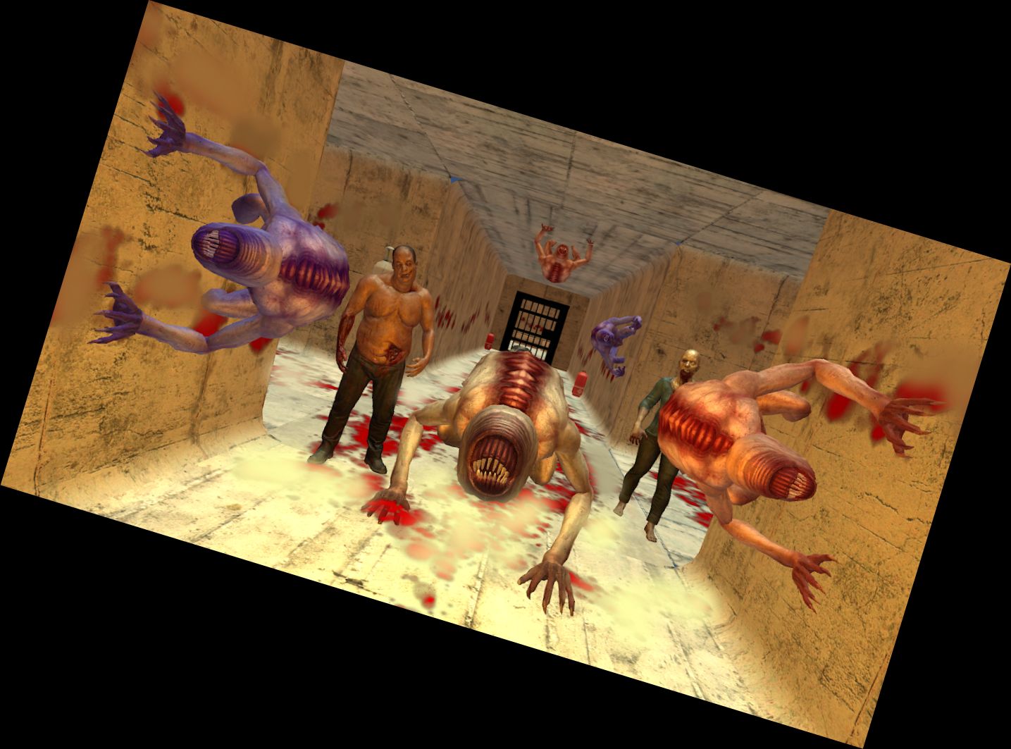 Zombie 3D Außerirdisches