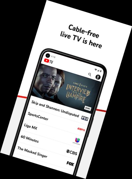 YouTube TV: Live-Fernsehen & mehr