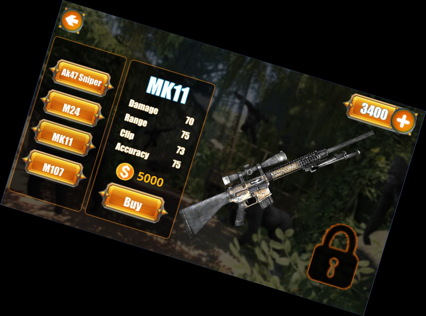 Gorilla Tracker: Wild Hunting Simulator