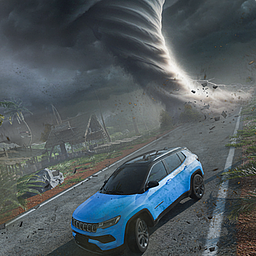 Tornado 3D Spiel: Hurrikane