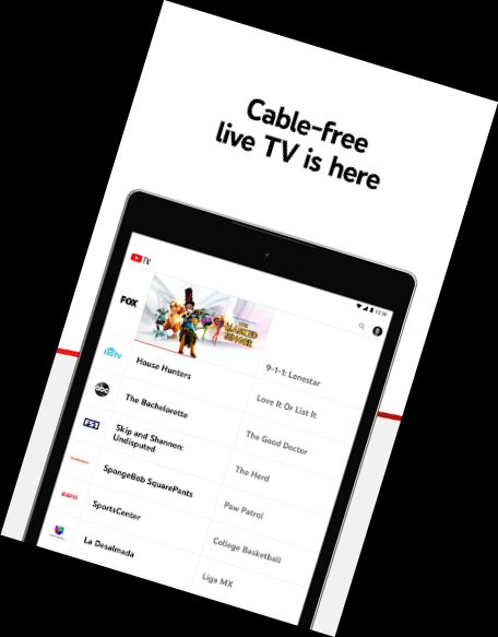 YouTube TV: Live-Fernsehen & mehr