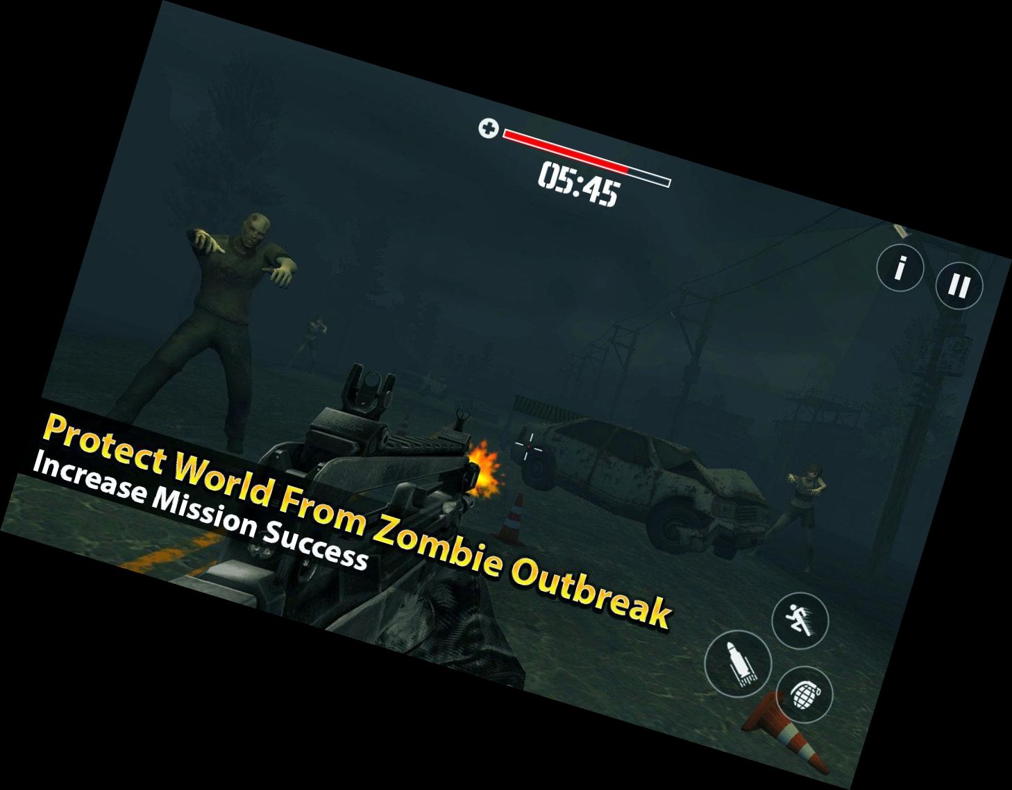 3D Zombie Apocalypse Shooter Game