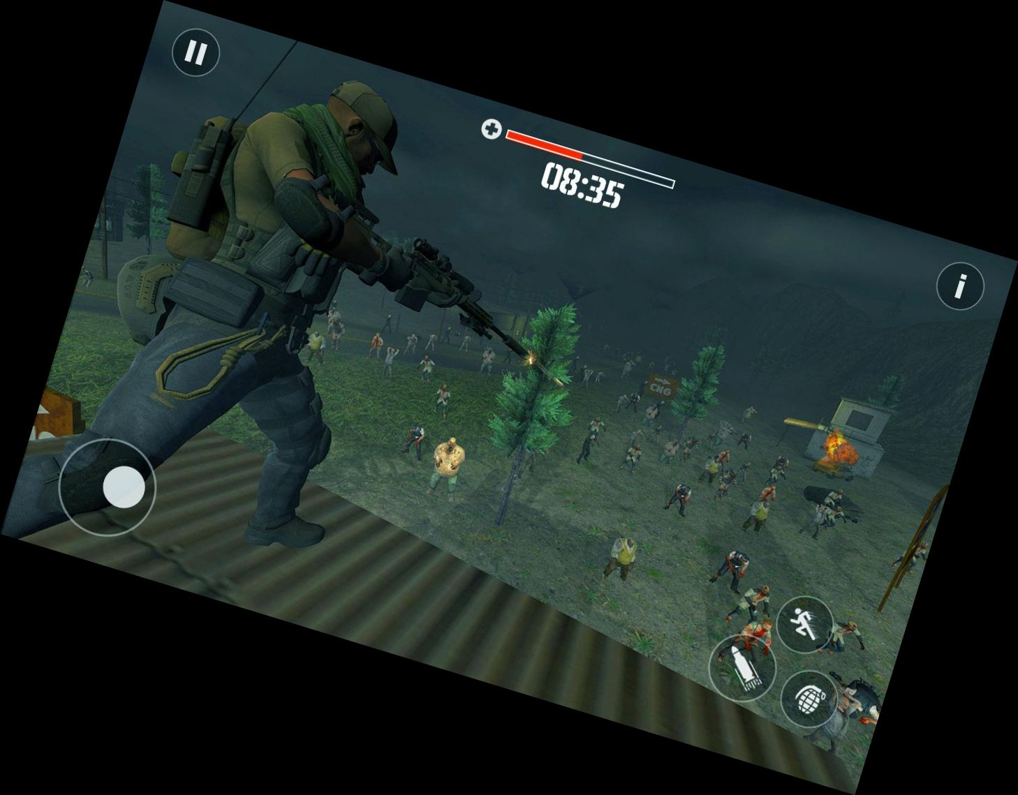 3D Zombie Apocalypse Shooter Game