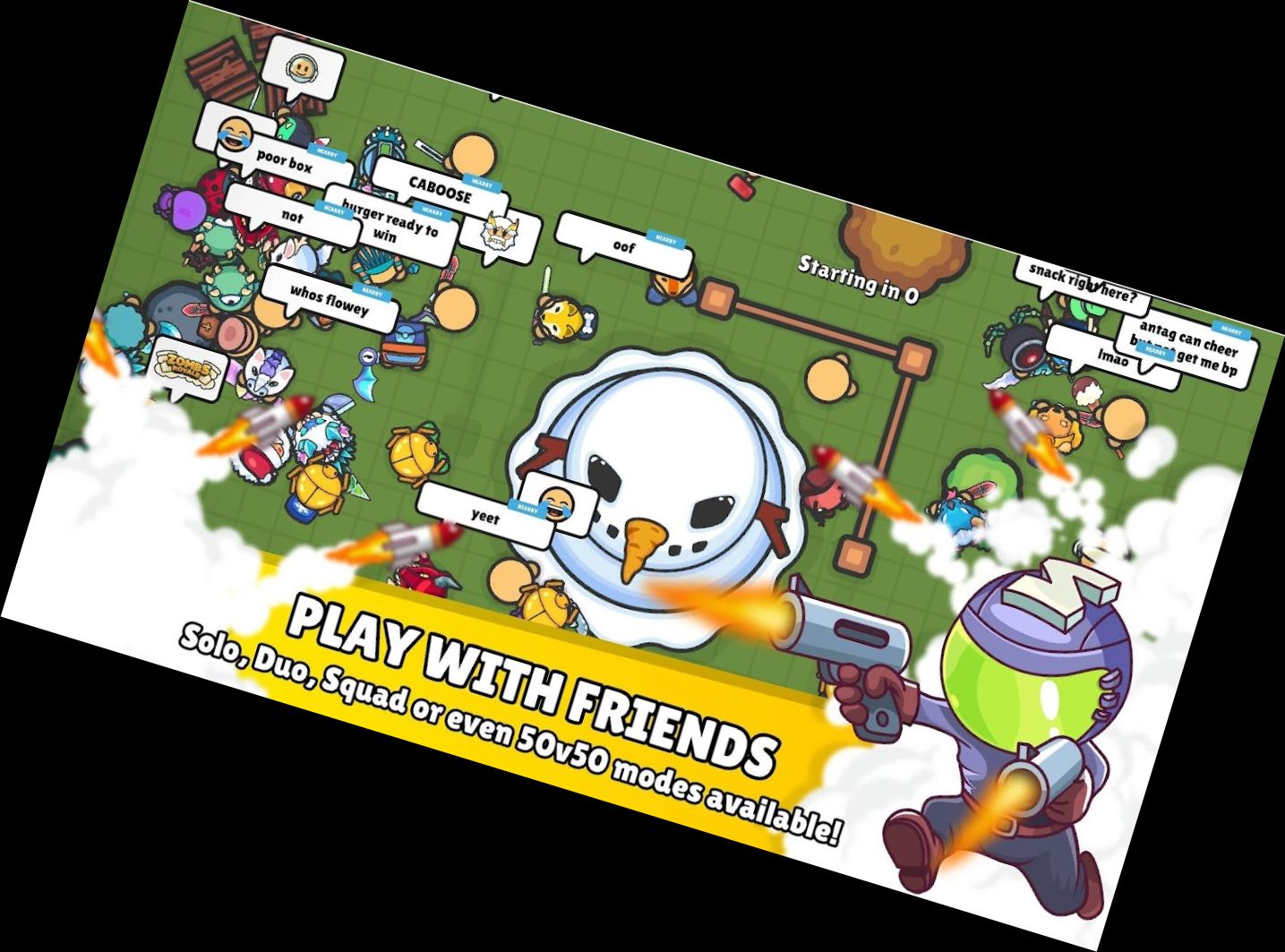 ZombsRoyale.io - Королевская Бит