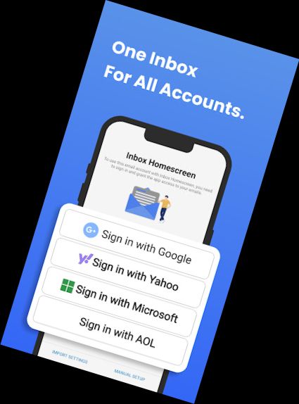 Pantalla de Inicio de Inbox