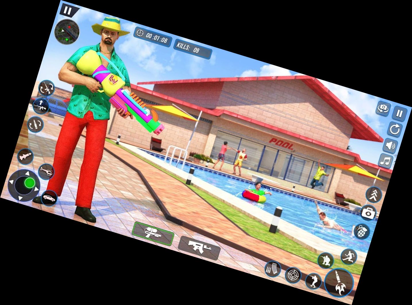 Игра стрельбы от первого лица: 3D