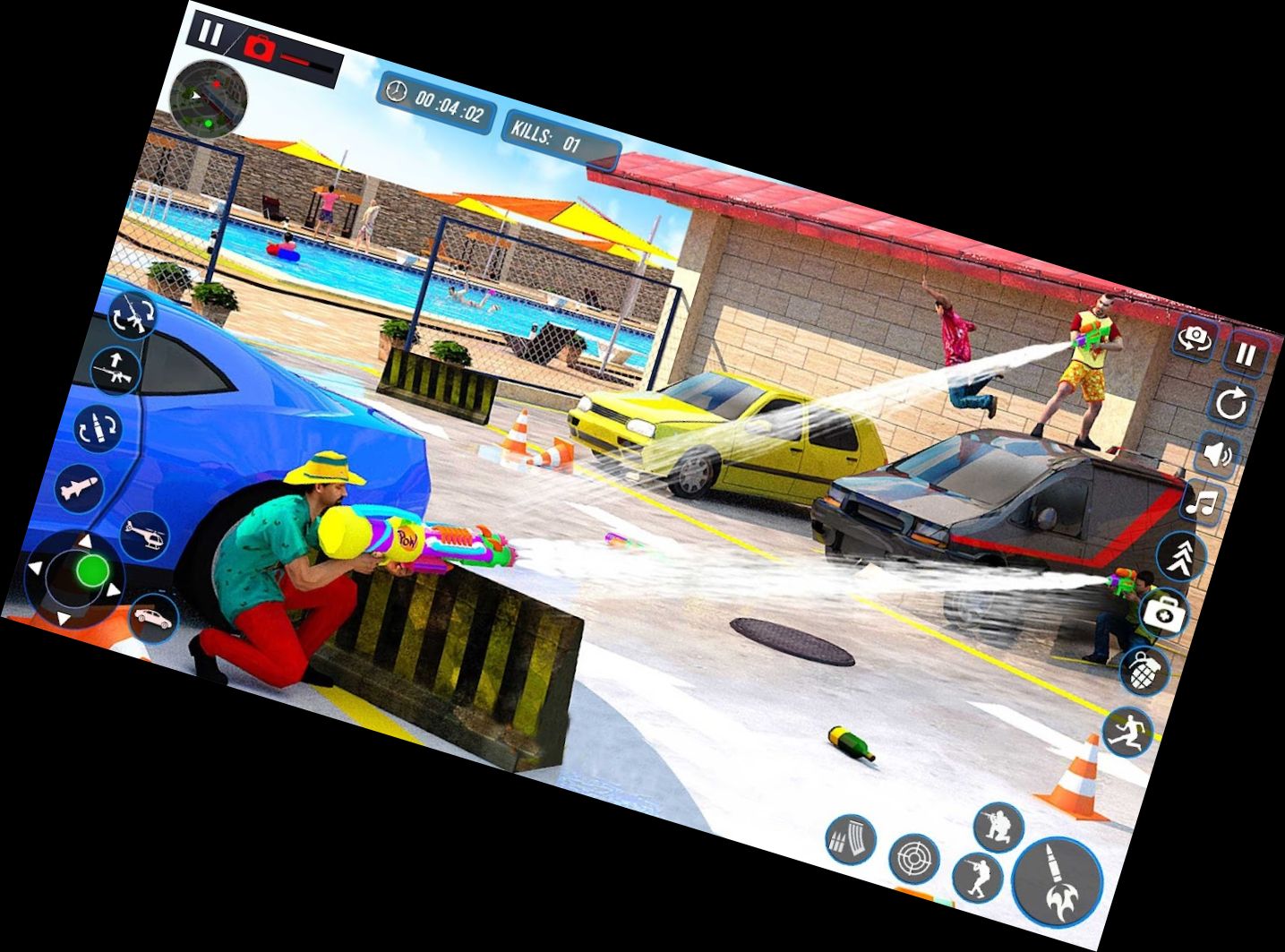 Игра стрельбы от первого лица: 3D