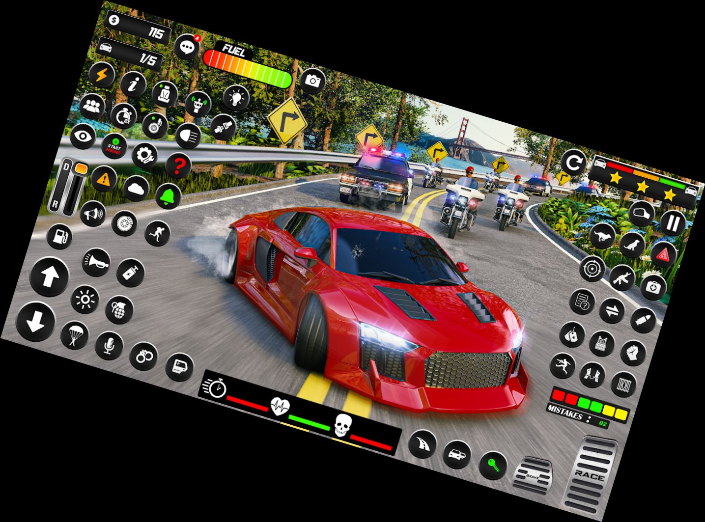 Перегони на Біциклі 3D: Полі