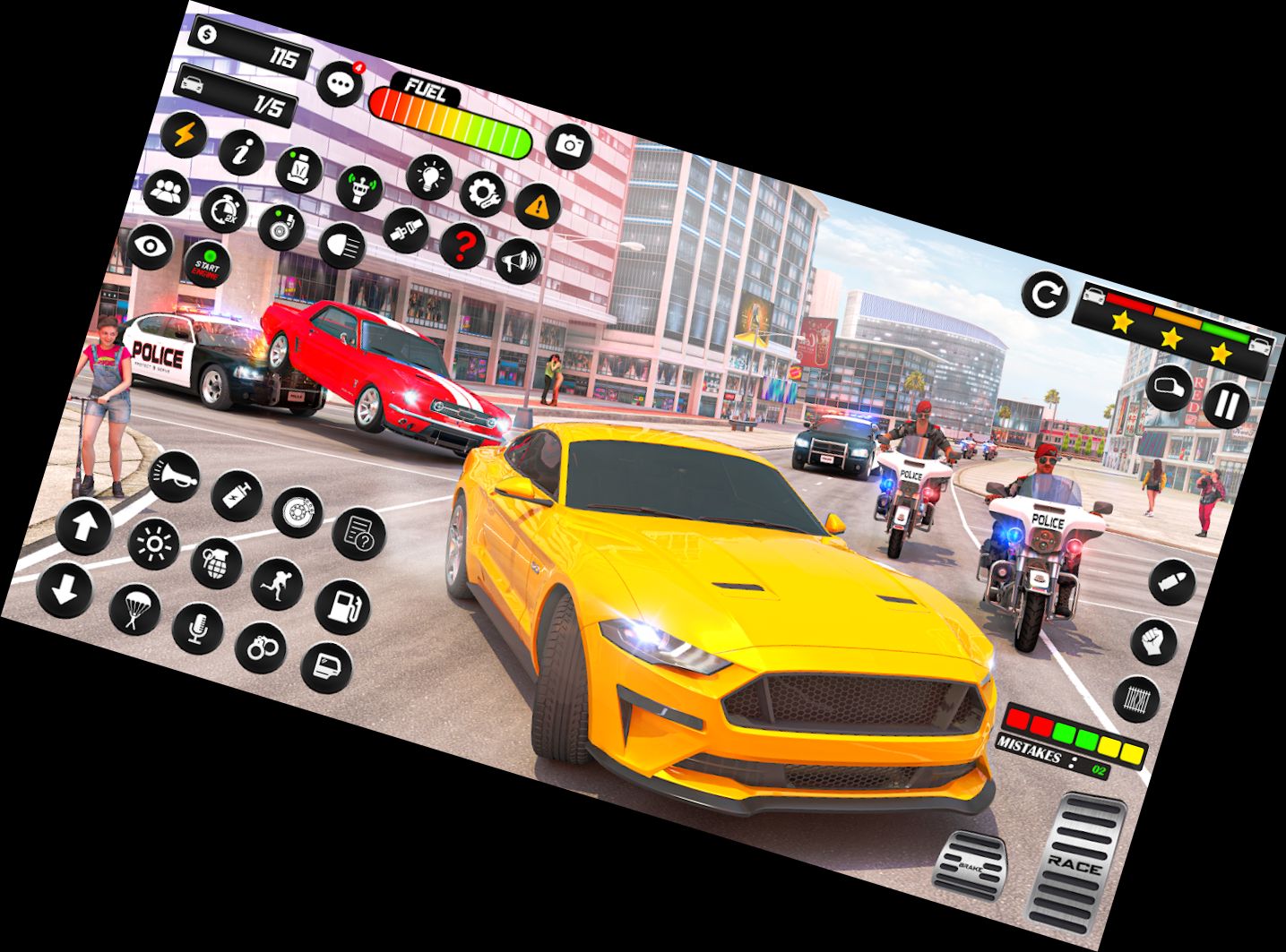 Гонка на велосипеде 3D