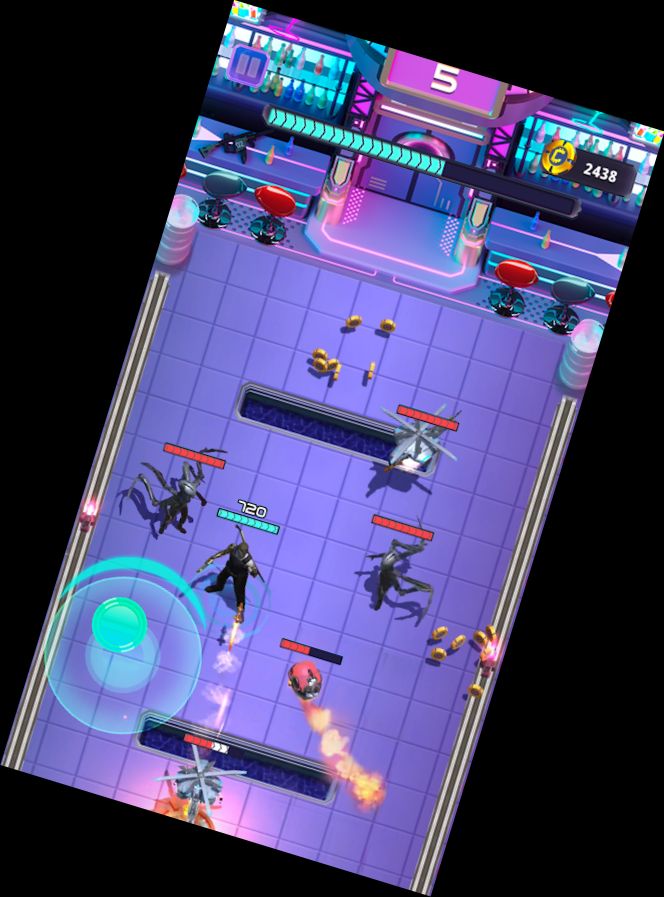 Cyberpunk Held: Episches Roguelike