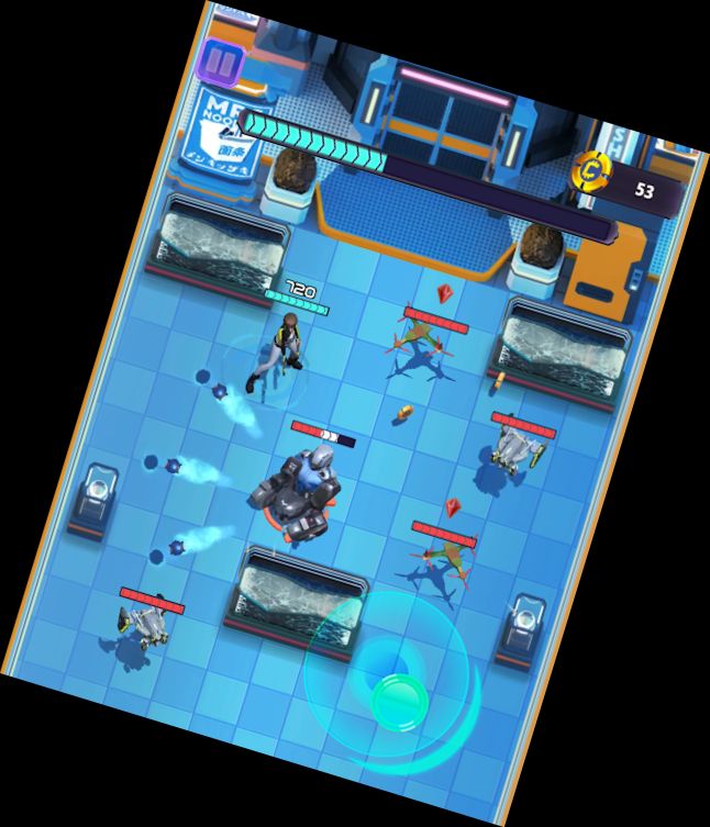 Cyberpunk Held: Episches Roguelike