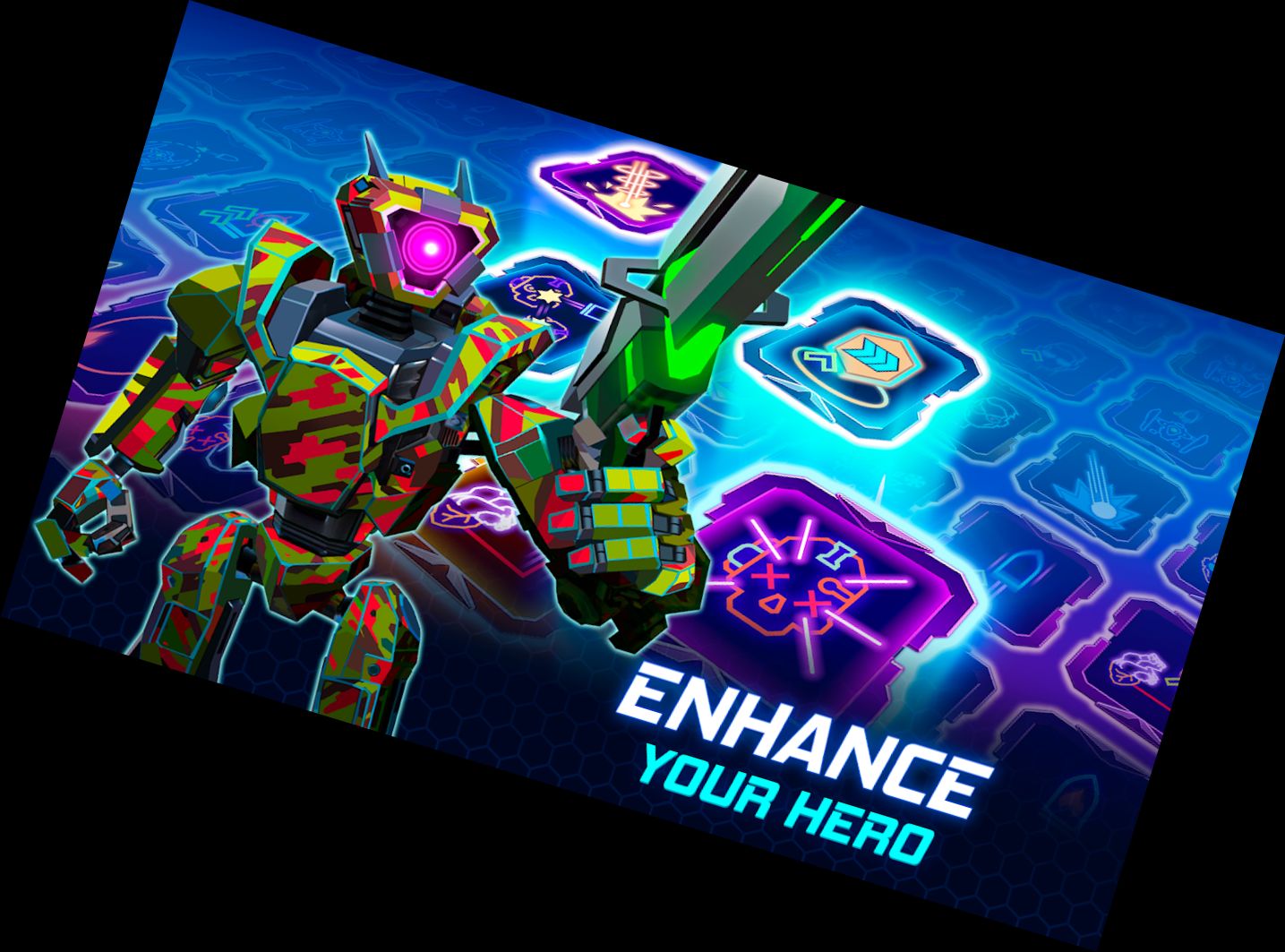 Cyberpunk Held: Episches Roguelike