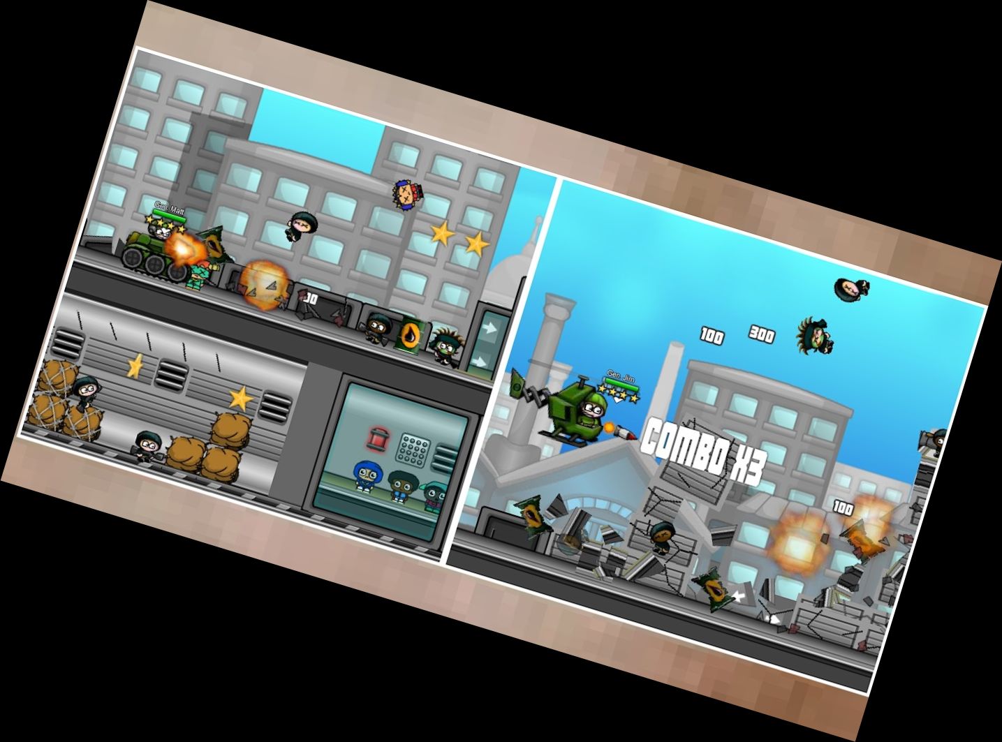 Осада Города: Платформерная И