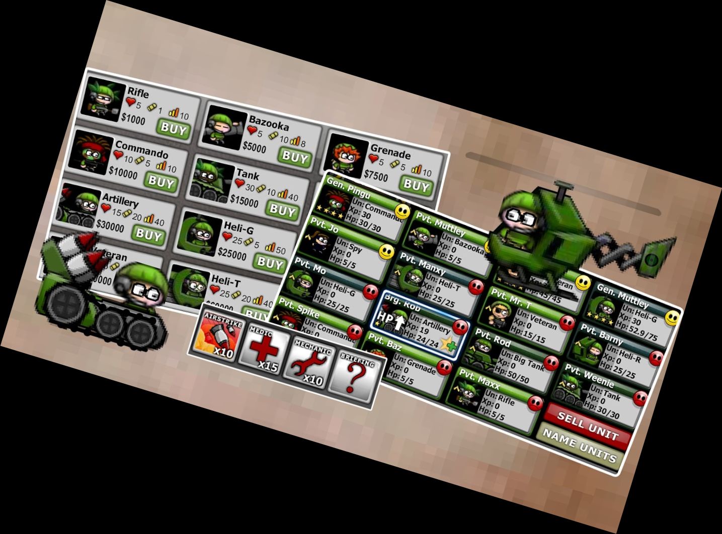 Stadtbelagerung: Plattform-Spiel