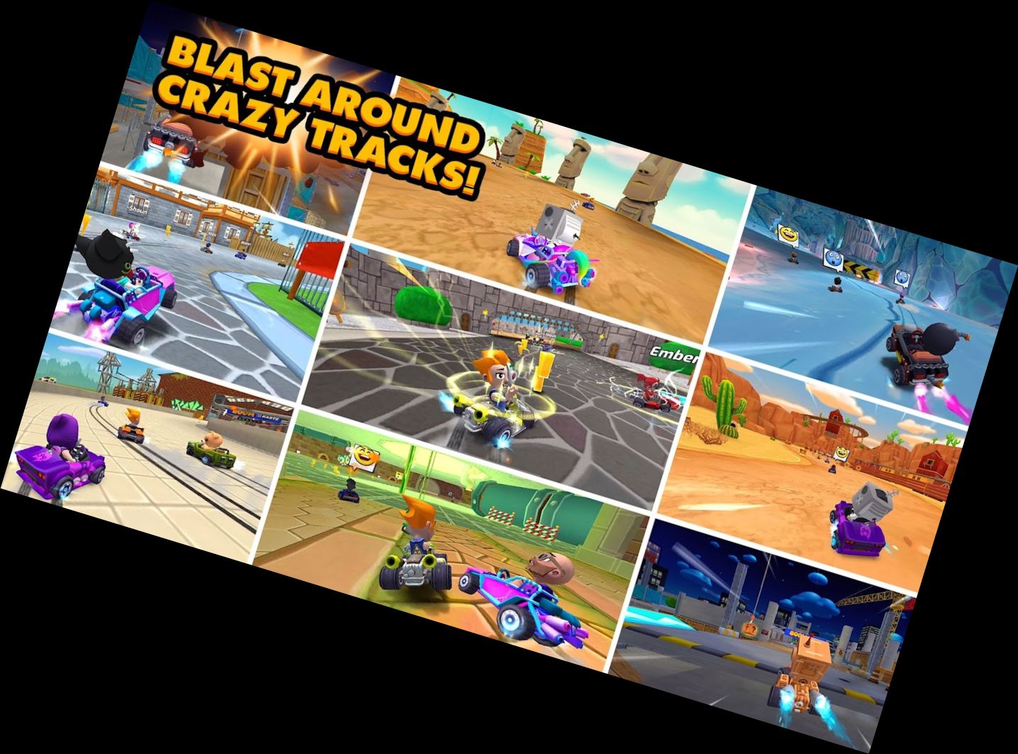 Boom Karts Mehrspieler-Rennspiel