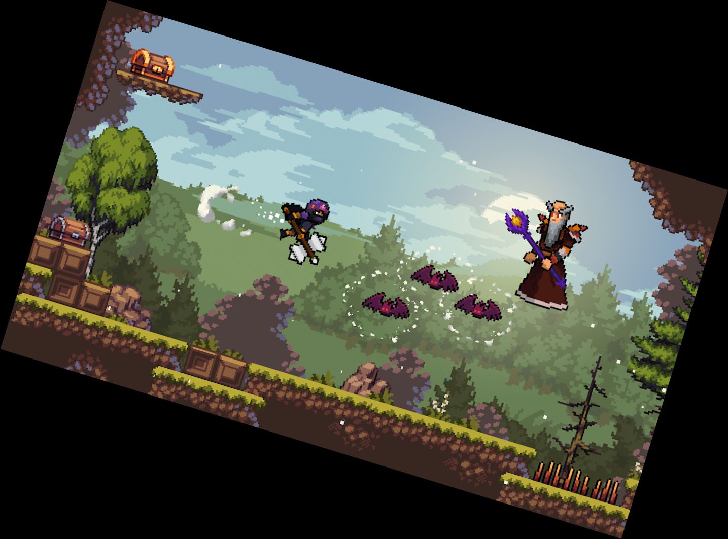 Рыцарь Яблони Экшн