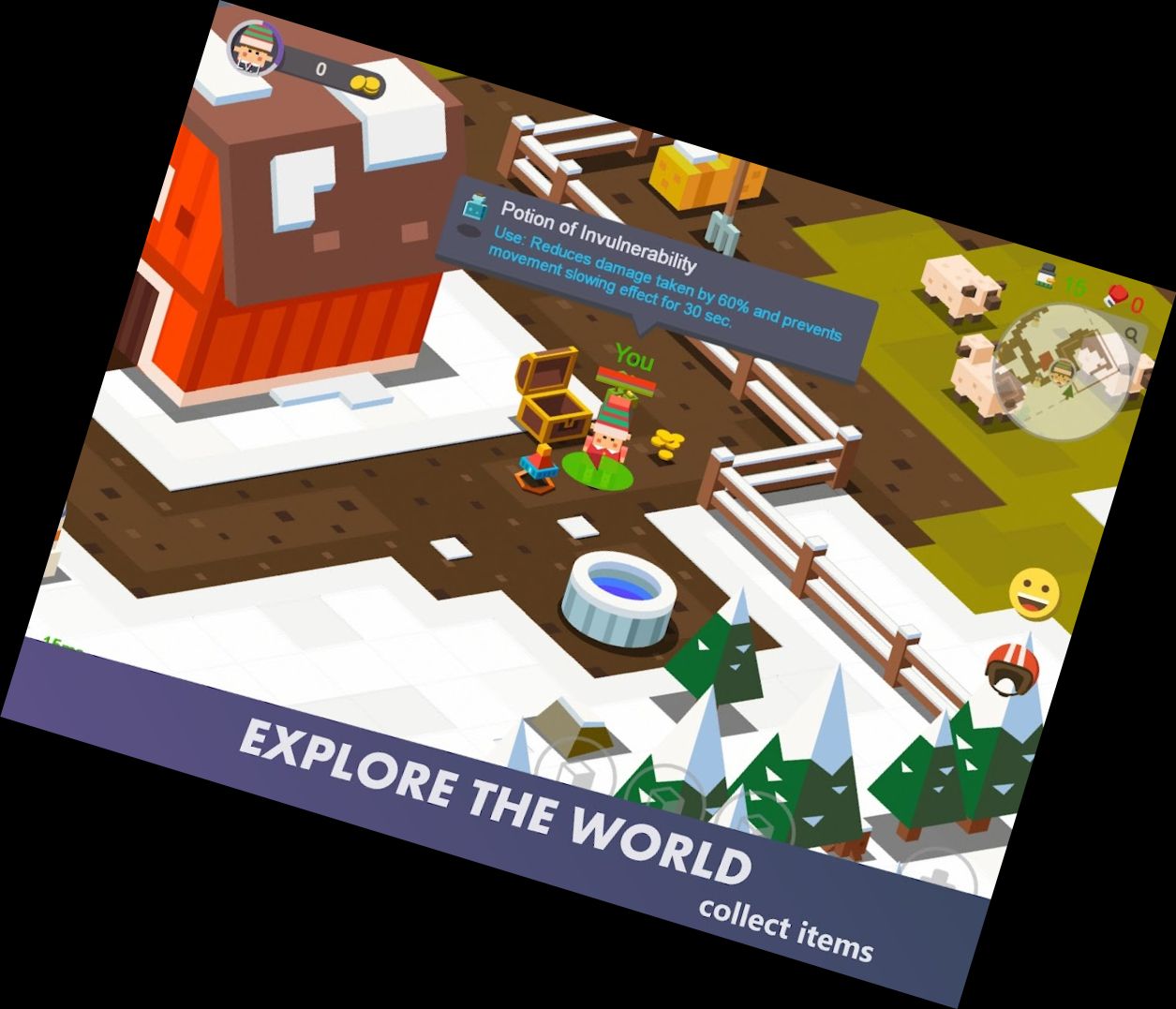 Снежная Битва Go: Корол